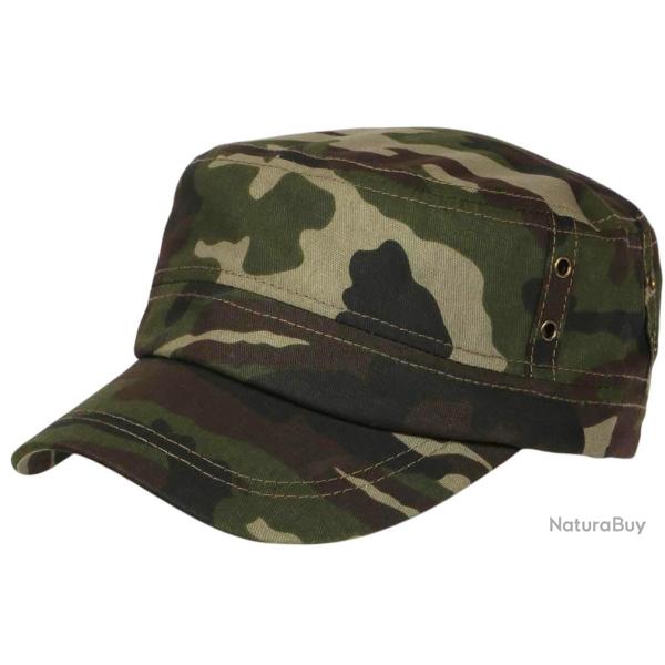 Casquette Militaire Camouflage Kaki Arm�e en Coton Zeyak Taille unique Vert