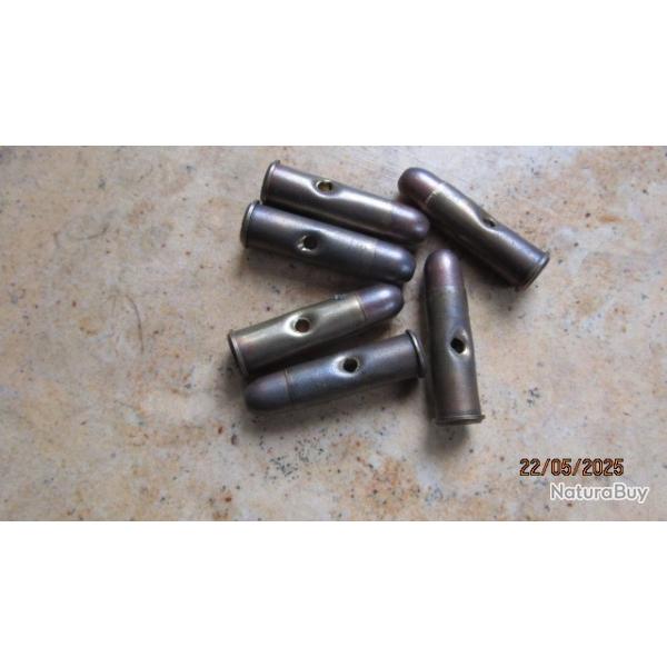 1 paquet revolver 8mm neutralis�es mod 92 8mm92 percut�e perc�es 8 mm dat� 1939  ww2