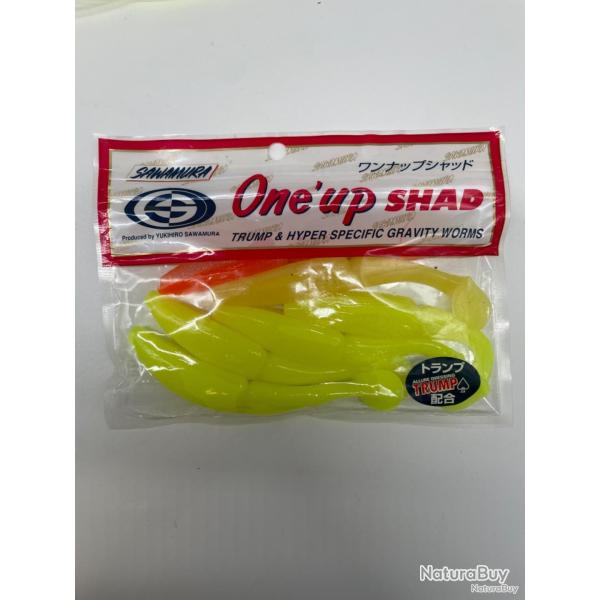Leurre souple sawamura one up Shad 5" plusieurs coloris 1