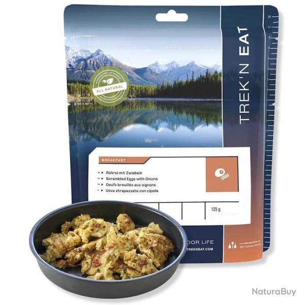 Petit d�jeuner lyophilis� Trek'n Eat OEufs brouill�s aux oignons