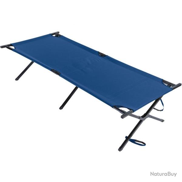Lit de camp Ferrino Strong Cot XL bleu