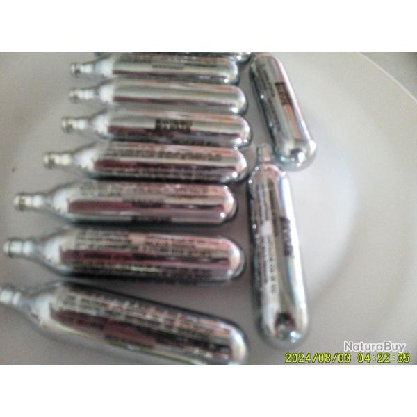 22   sparclettes 12 grammes CO2 Fran�ais toutes armes r�cr�atives comp�titions