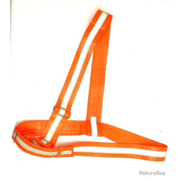 Ceinturon + Bandoulire de la police Suisse rflchissant (bande grise)