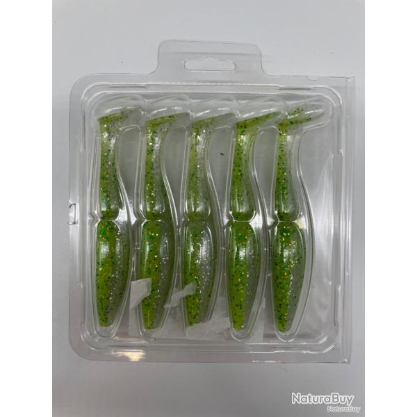 Leurre souple sawamura one up Shad 5" vert clair