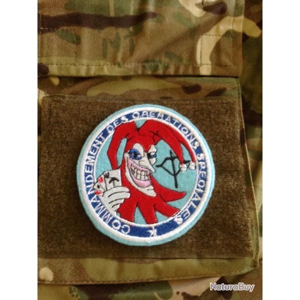 Patch �cusson Forces Commandement des Op�rations Sp�ciales COS  Joker Afghanistan