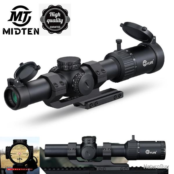MIDTEN BearSwift 1-10x24 LPVO lunette de vise avec rticule BDC