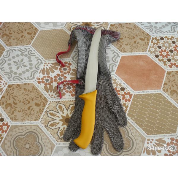 gant protection cotte de mailles