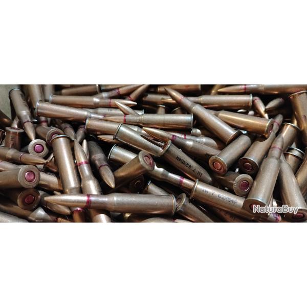 Cartouches 7,62x54R FMJ 148gr - carton de 250 -