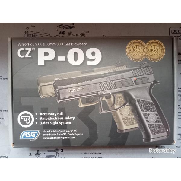 CZ P09 (ASG) GBB airsoft