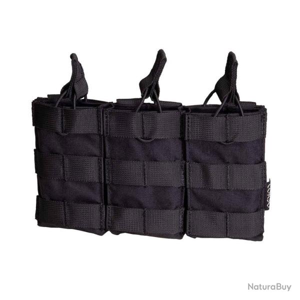Poche porte-chargeurs triple M4 Dagger MOLLE Noir - Corso Tactical