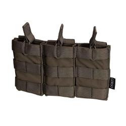 Poche porte-chargeurs triple M4 Dagger MOLLE Ranger Green - Corso Tactical