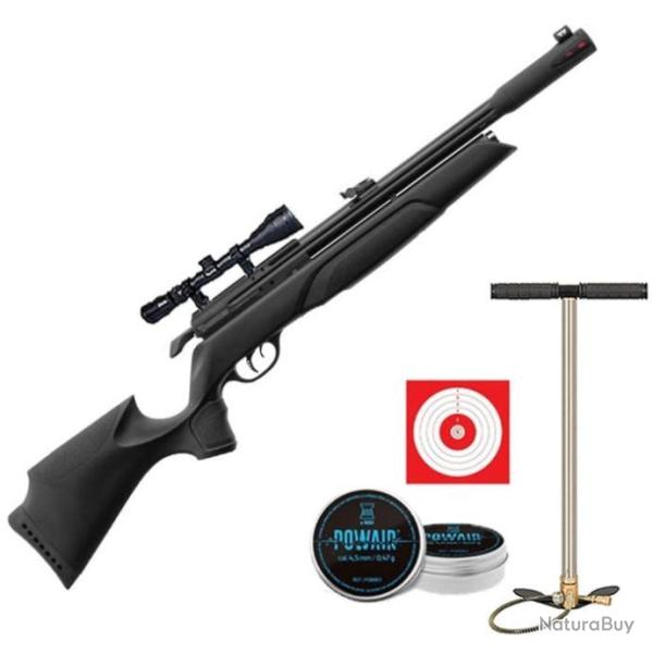 Wahoo ! Carabine � plomb PCP Gamo Arrow - Cal. 4.5 mm / Pack Premium / 19.9 J