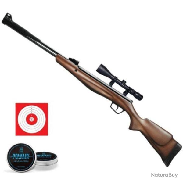 Wahoo ! Carabine � plomb Stoeger RX40 - Cal. 4.5 mm - Bois / Pack Tir