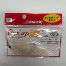 Leurre Sawamura one up spirit 1/32 oz blanc