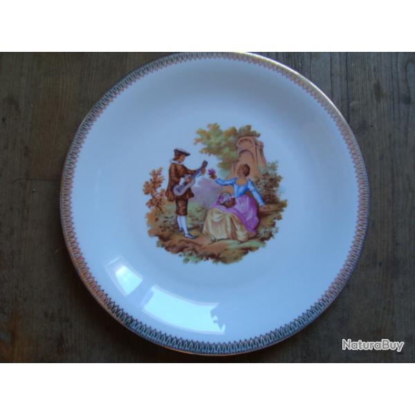 PLAT ASSIETTE DRAGONARD