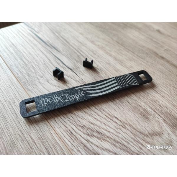 Couvre-Rail M-lok (decoratif) AMERICAN FLAG" We The People"