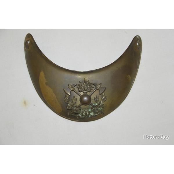 HAUSSE COL OFFICIERS SAPEUR POMPIER-MONARCHIE DE JUILLET ET SECOND EMPIRE-LOUIS PHILIPPE-NAPOLEON 3