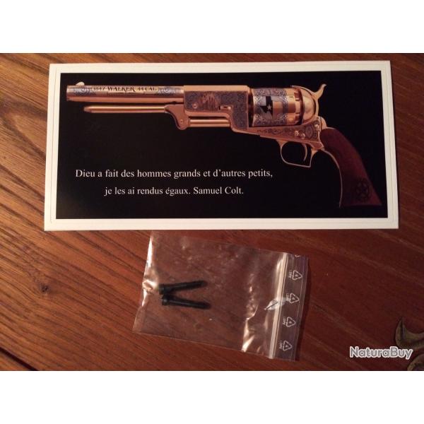 2 visses pour moule  balles Lyman + 1 autocollant