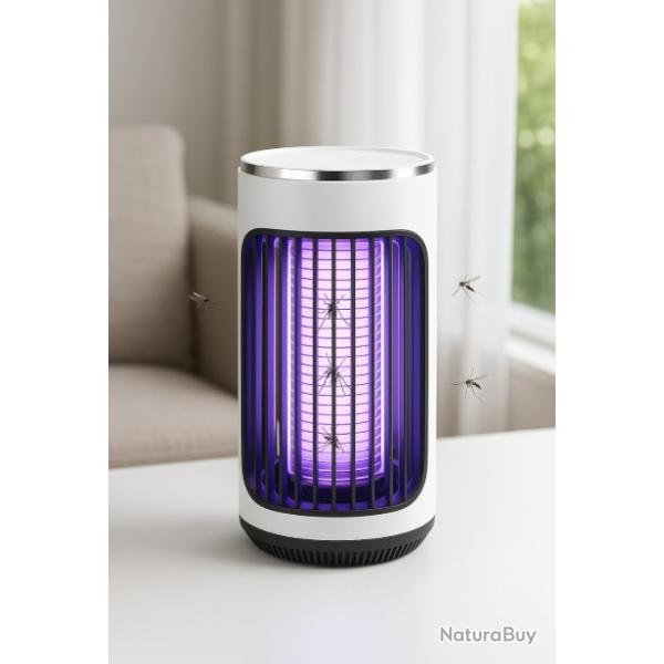 Lampe Anti-Moustique �lectrique USB 360� Sans Produits Chimiques Rechargeable UV Tueurs D'insectes