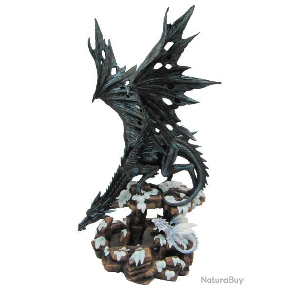 Dragon Heilyn avec dragon bb  de 48 cm