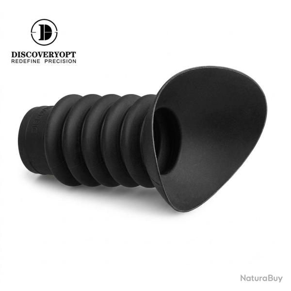 Bonnette Oculaire Gel Silicone 38-48 mm Pare-Soleil Anti-Recul pour Lunette de Vis�e Protection Univ