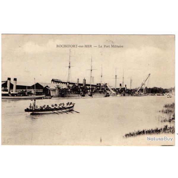 CPA - Marine Militaire - ROCHEFORT-sur-MER -Le Port Militaire  N�1245