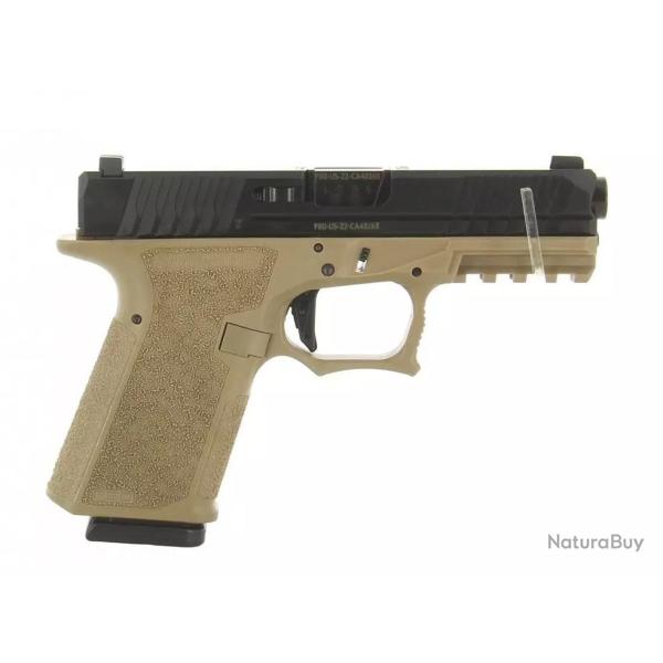 Pistolet Polymer 80 PFC9 Compact Cal.9x19mm FDE