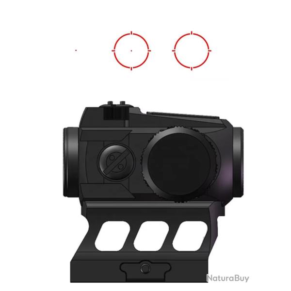 Red Dot T10 PRO 2MOA multi-r�ticules jusqu'au .308/.300 pour rail picatinny
