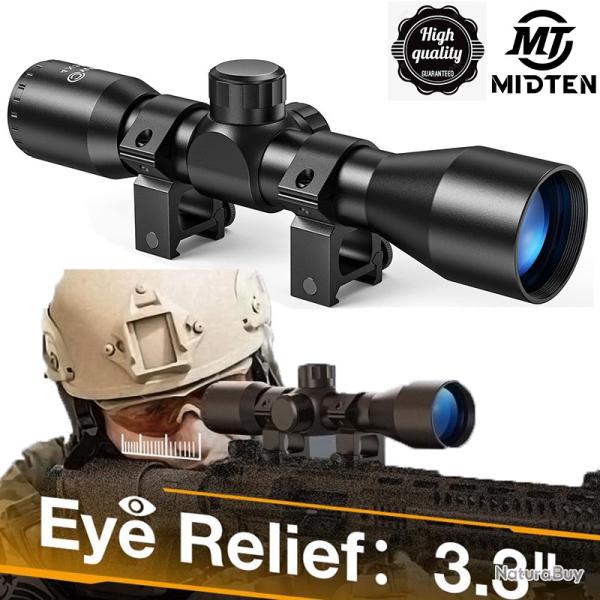 Lunette de vise MidTen 4x32 compacte, rticule optique LIVRAISON GRATUITE