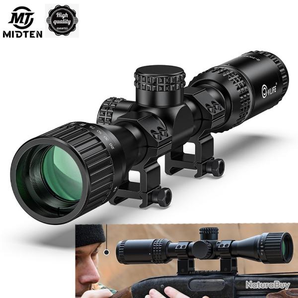 Lunette de vise CVLIFE JackalHowl 2-7x32 AO