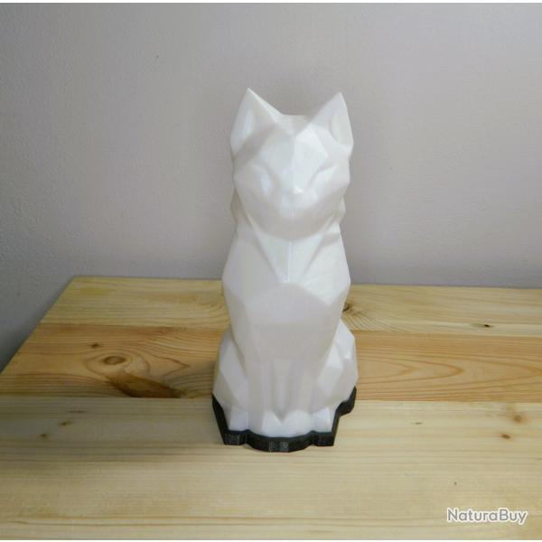 Lampe Gomtrique Polygonal - Chat