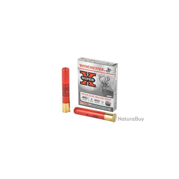 5 Munitions WINCHESTER Cal.12/410 slug