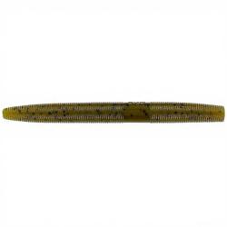 Leurre souple GARY YAMAMOTO Senko 5 297 Green pumpkin W/Large black flake