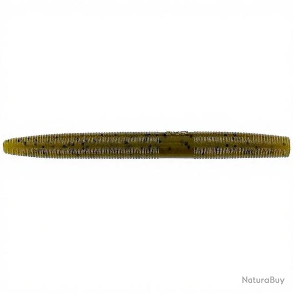 Leurre souple GARY YAMAMOTO Senko 5 297 Green pumpkin W/Large black flake