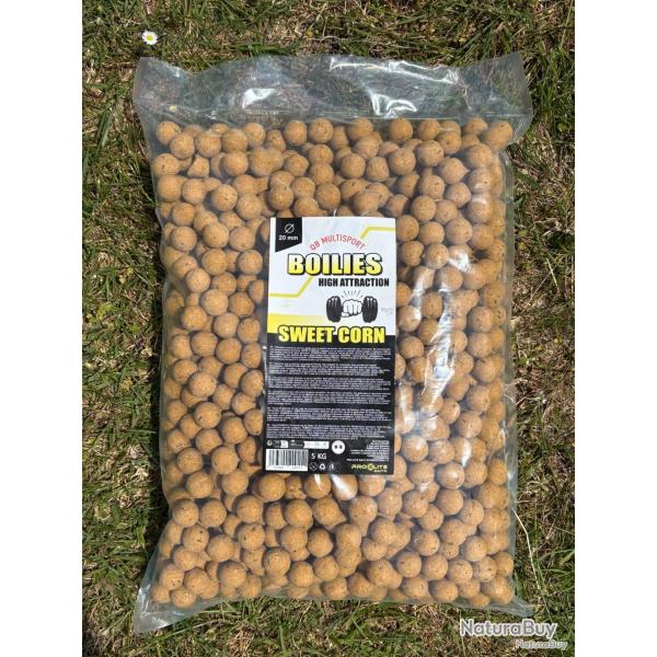 Bouillettes QB Multisport by pro �lite baits sweet corn 5kg EXCLUSIF