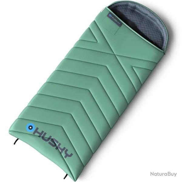 Sac de couchage Husky Guty vert menthe