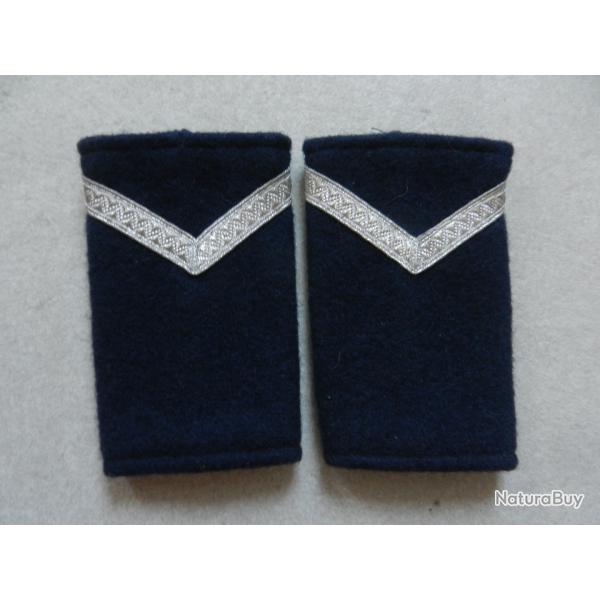 paire de manchons fourreaux d'�paule Police Nationale gardien f�minin