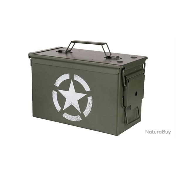 Caisse  munitions Cal. 50mm - US Army Star