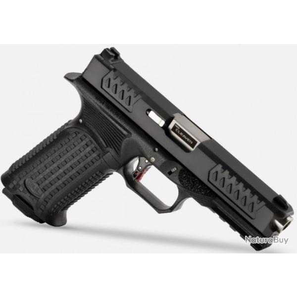Pistolet semi-automatique BUL ARMORY cal.9mm axe full size cleaver noir pvd
