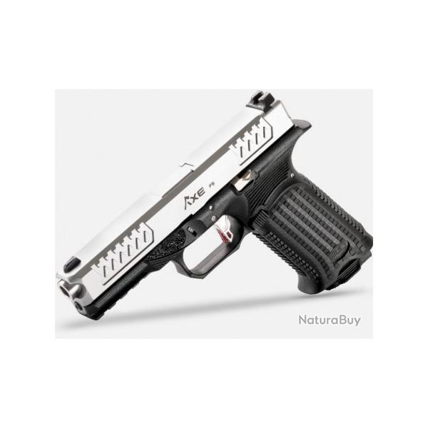 Pistolet semi-automatique BUL ARMORY cal.9mm axe full size cleaver silver