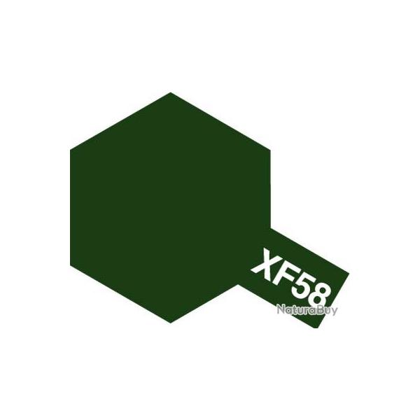 Peinture XF58 Vert olive fonc mat 10 ml | Tamiya (0000 1233)