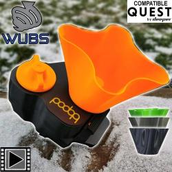 Epandeur Bait Boat Pod Wubs pour Deeper Quest Black