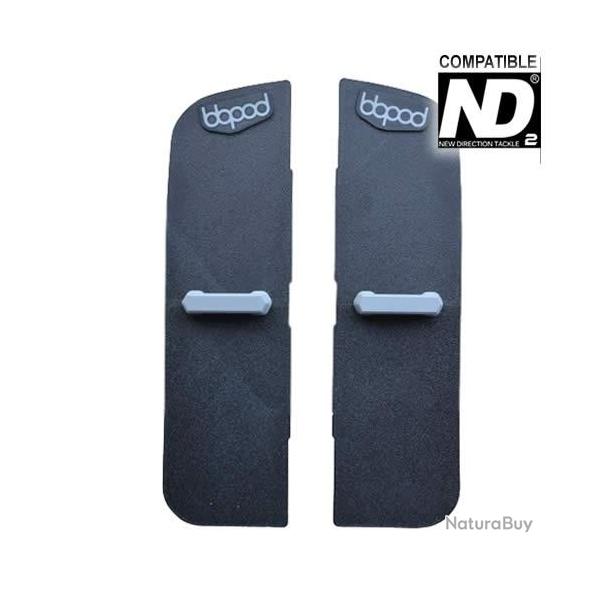 Capot de Bac Bait Boat Pod pour New Direction ND2 (la paire) Black