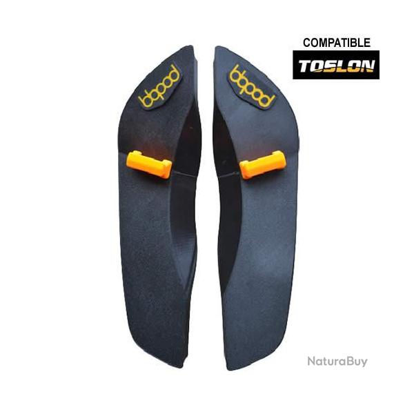 Capot de Bac Bait Boat Pod pour Toslon X-Boat (la paire) Black