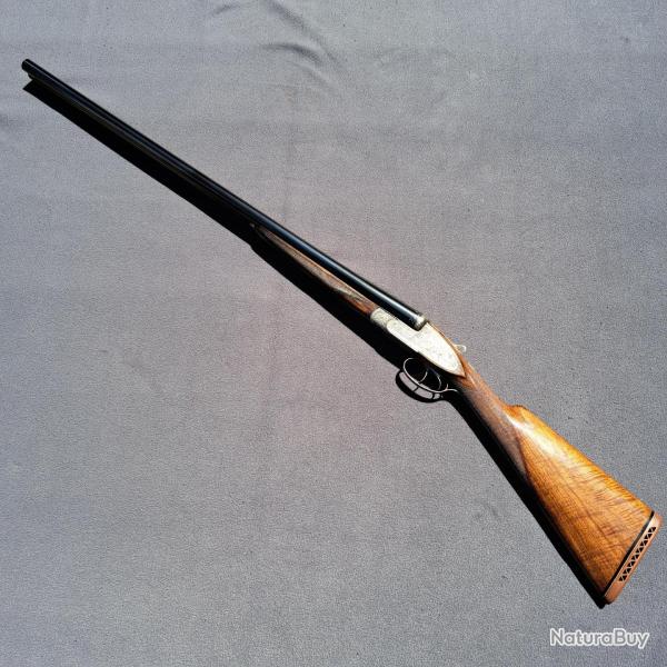 Fusil juxtapos� contre platines calibre 12 Artisan st�phanois