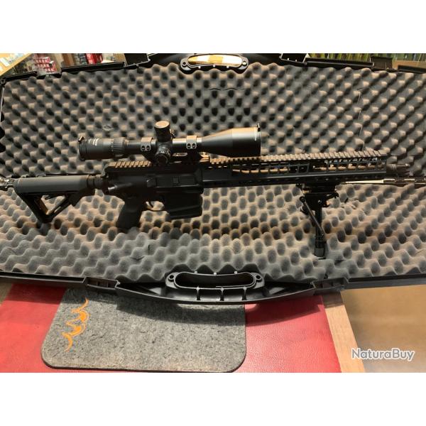 FUSIL DE PRECISION SIG SAUER MOD 716 GEN2 C/7.62x51 SEMI-AUTO CANON 16p COLORI FDE ( MODELE EXPO )