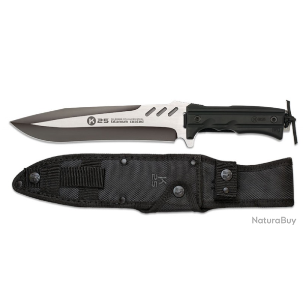 K25 32686 Couteau � lame fixe , lame de 22,80 cm