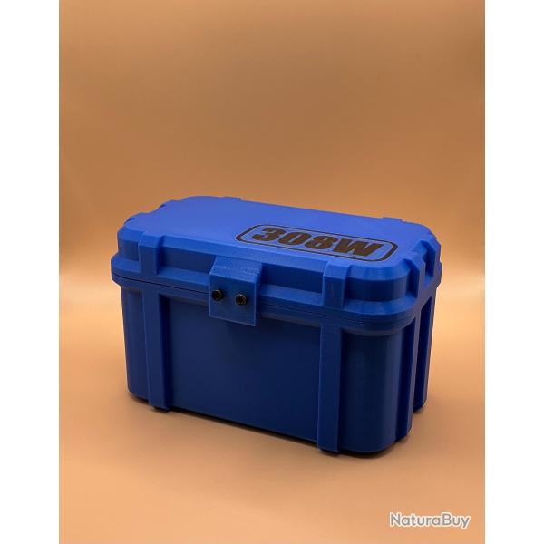 Bo�te de munitions multicalibres 30-06, 308w, 8x57�.. (x50)