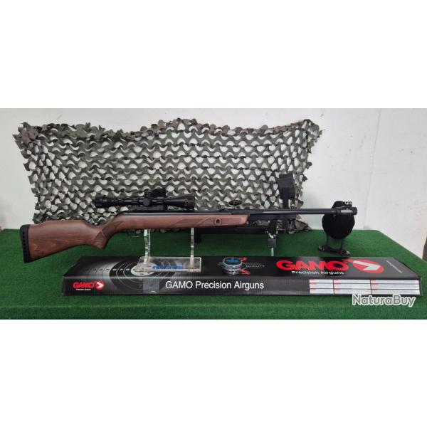 Carabine � plombs 4.5mm Hunter 440 AS avec lunette 3-9x40 + pied de r�glage + boite de plombs plats