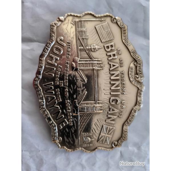 BOUCLE DE CEINTURE '' BRANNIGAN'' FILM AVEC JOHN WAYNE